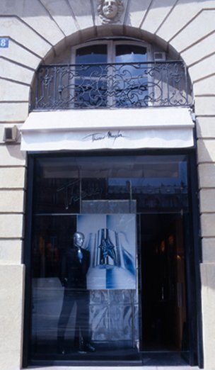 Mugler Boutique in Paris